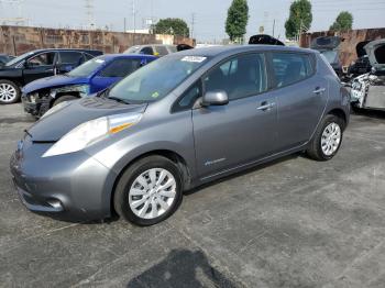  Salvage Nissan LEAF