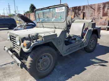  Salvage American General Jeep