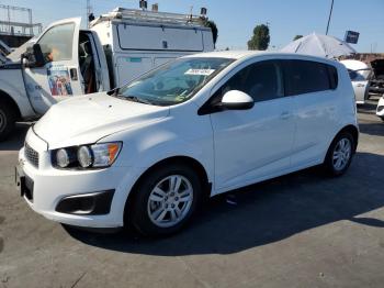  Salvage Chevrolet Sonic