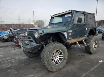  Salvage Jeep Wrangler