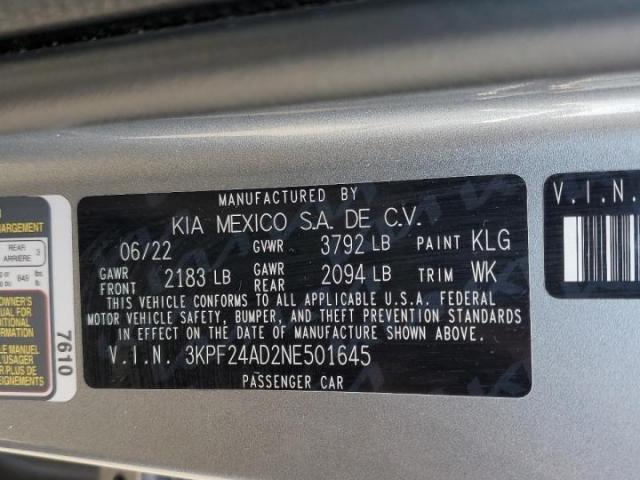 Kia Forte Fe Image 9