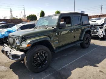 Salvage Jeep Wrangler