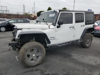  Salvage Jeep Wrangler
