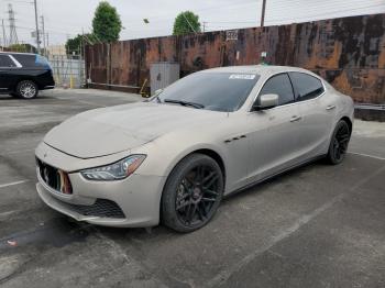  Salvage Maserati Ghibli S