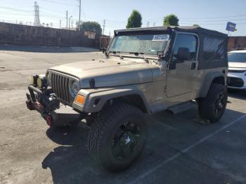  Salvage Jeep Wrangler