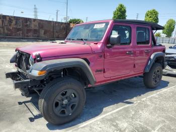  Salvage Jeep Wrangler