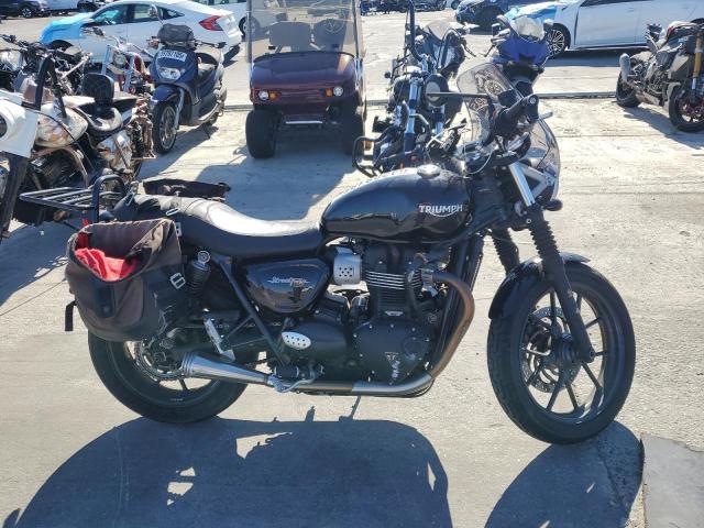  Salvage Triumph Motorcycle Street