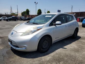  Salvage Nissan LEAF