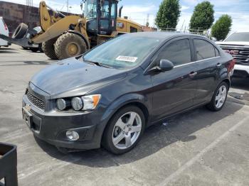  Salvage Chevrolet Sonic