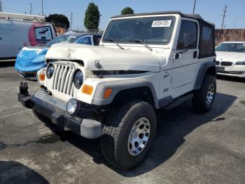  Salvage Jeep Wrangler