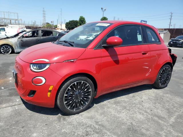  Salvage FIAT 500 E Red