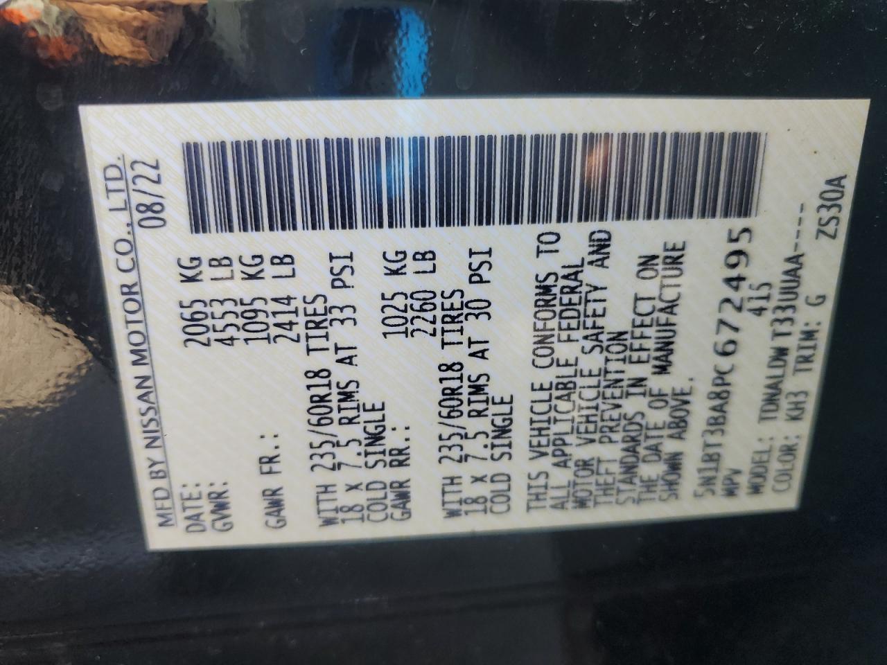 Nissan Rogue Sv Image 6