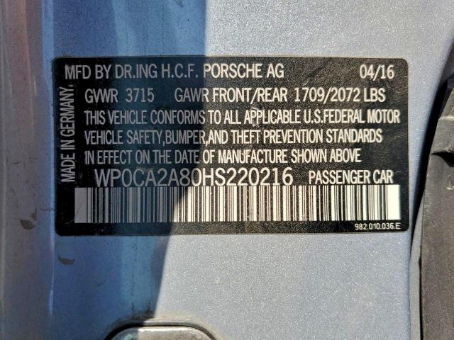 Porsche Boxster Image 11