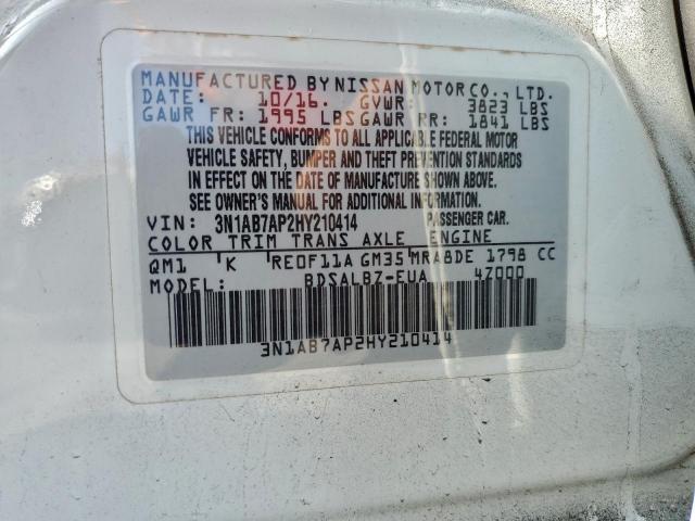 Nissan Sentra S Image 9