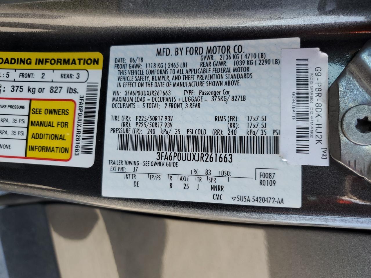 Ford Fusion S Hybrid Image 8