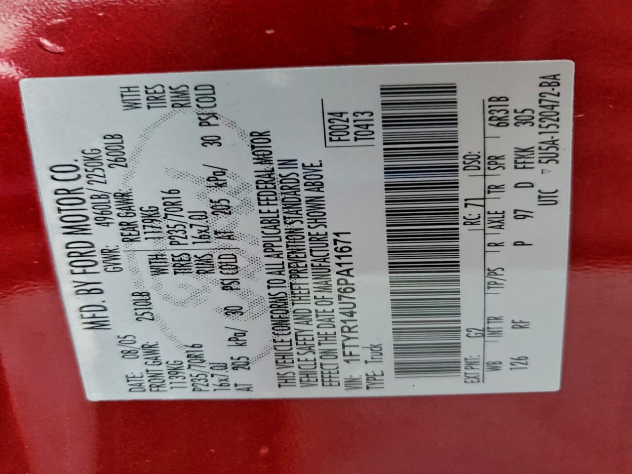 Ford Ranger Super Cab Image 6