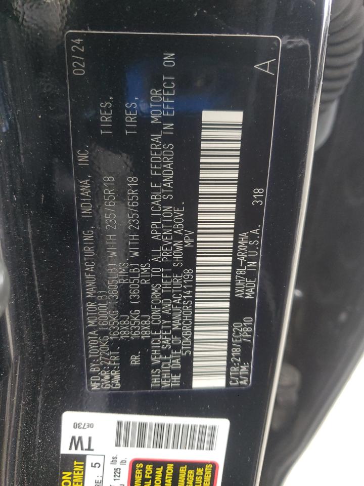 Toyota Highlander Hybrid Xle Image 10