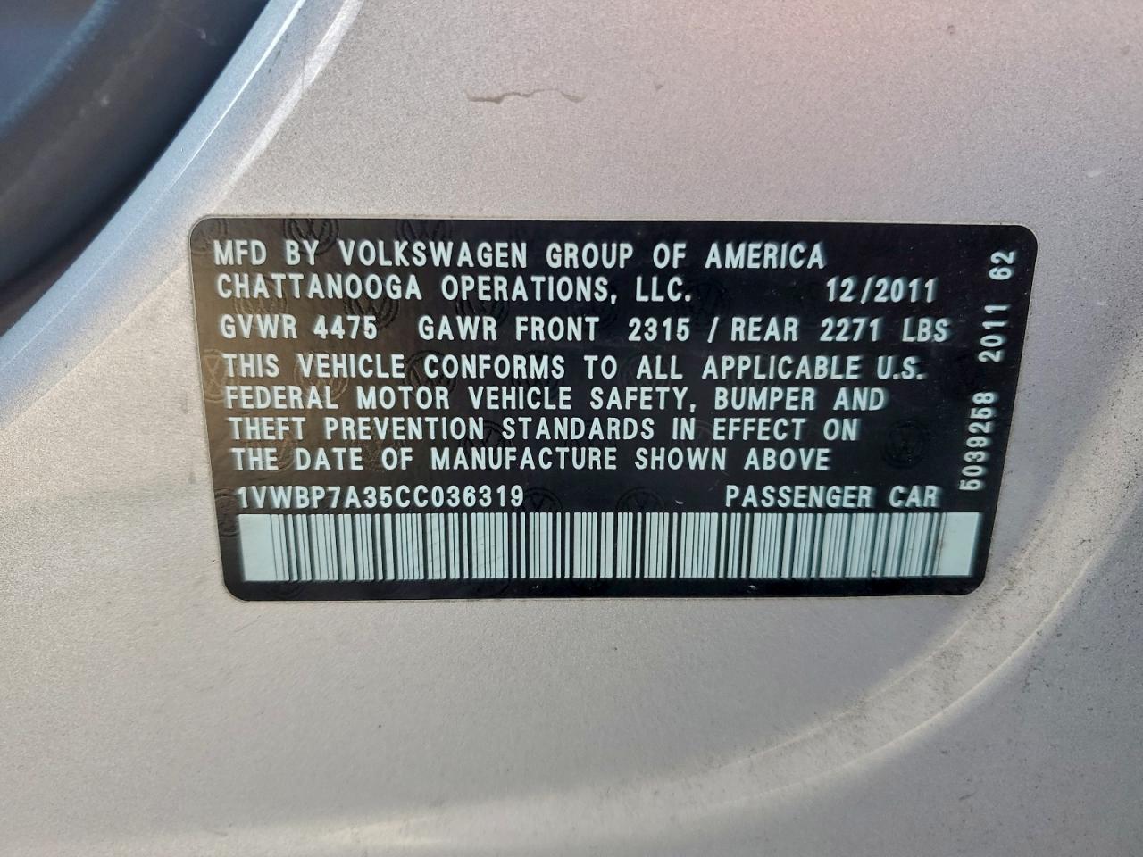 Volkswagen Passat Se Image 11