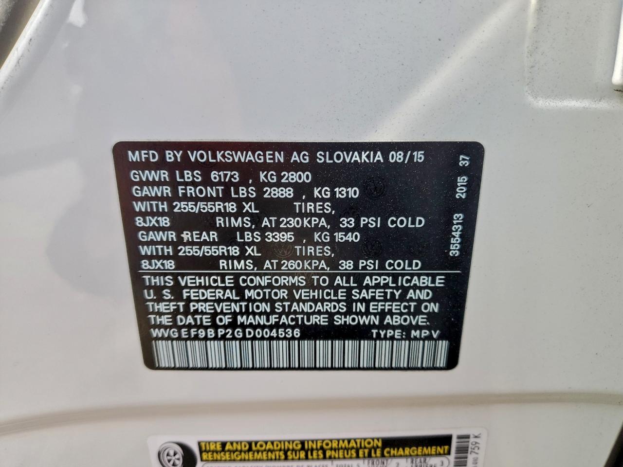 Volkswagen Touareg Sport Image 12