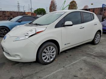  Salvage Nissan LEAF
