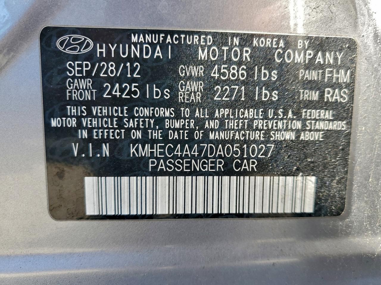 Hyundai SONATA Hybrid Image 7