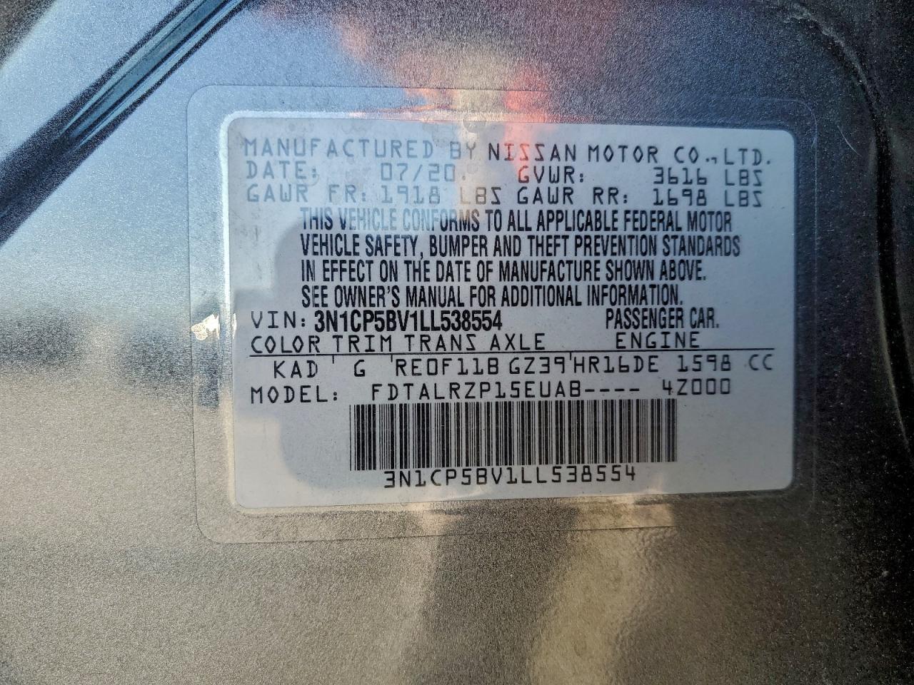 Nissan Kicks S Image 7