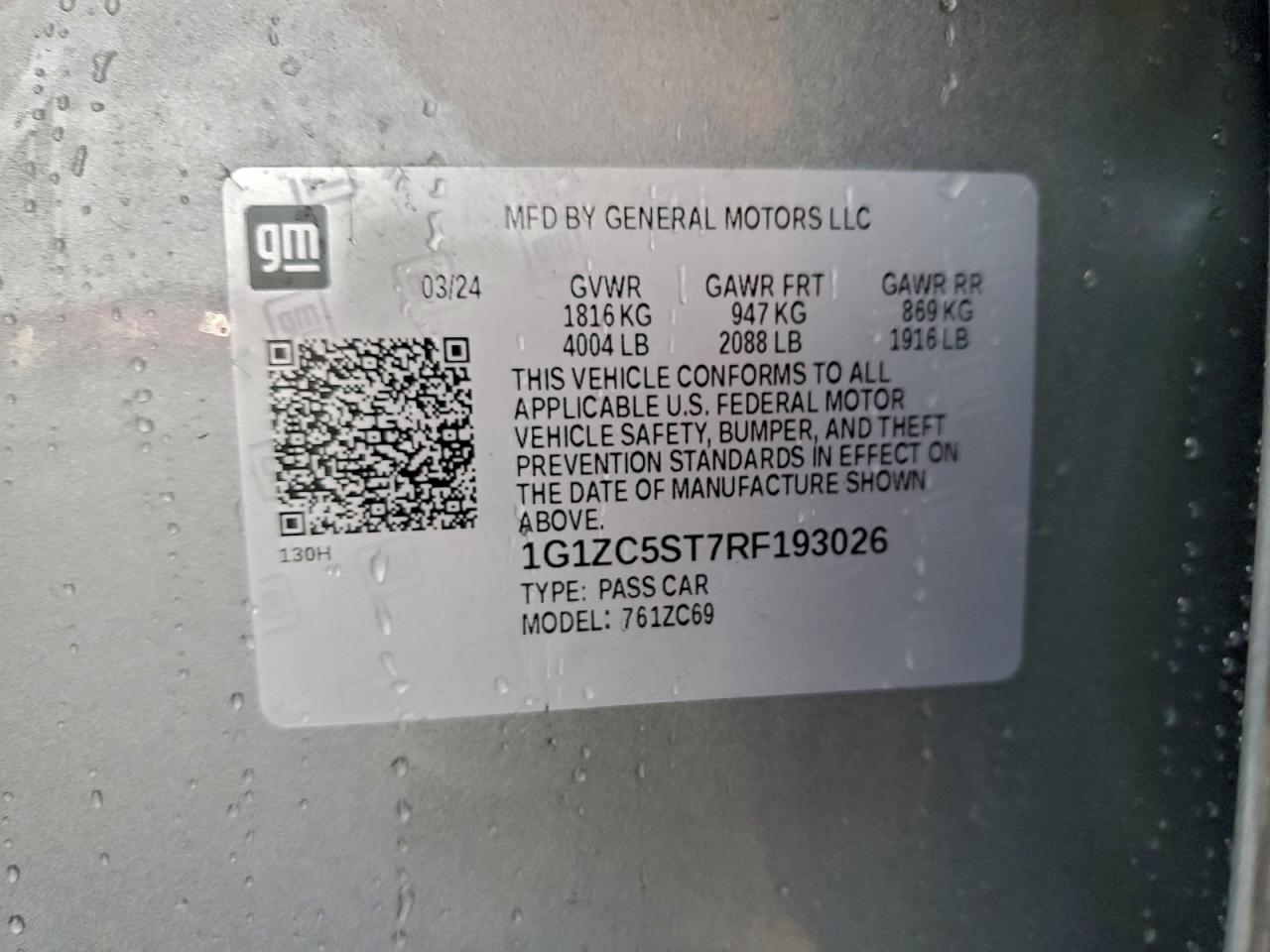 Chevrolet Malibu Ls Image 8