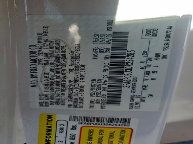 Ford Fusion Titanium Phev Image 11