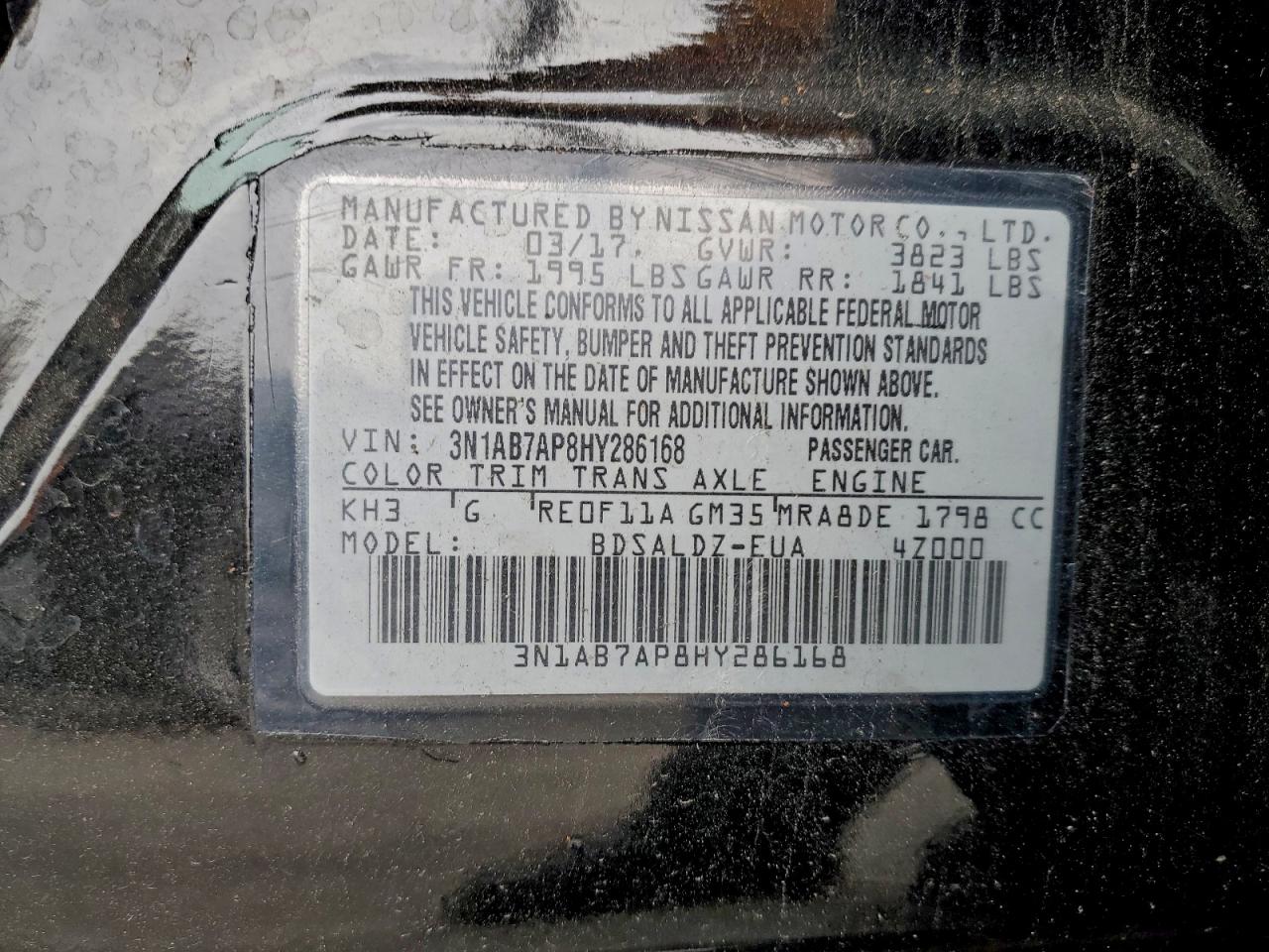 Nissan Sentra S Image 11