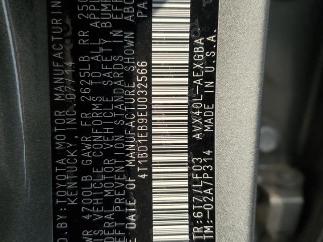 Toyota Avalon Hybrid Image 11